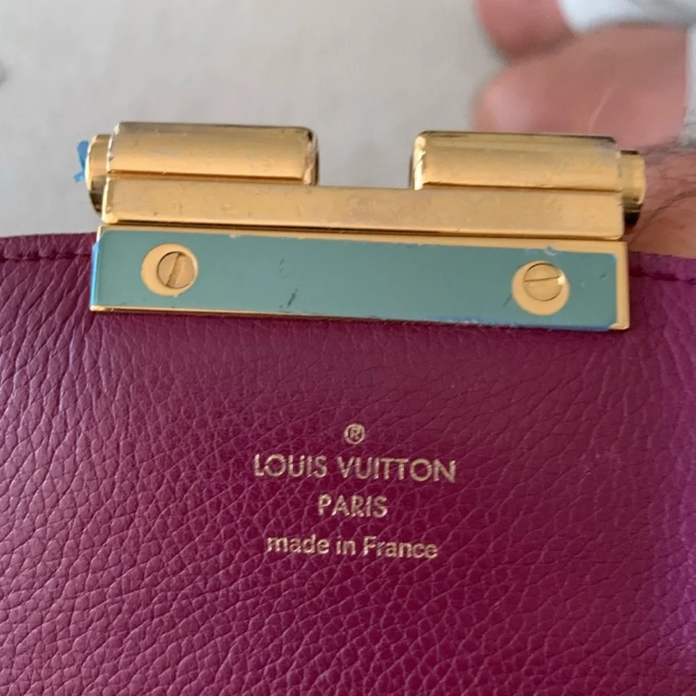Louis Vuitton Brown and Burgundy Shoulder Bag